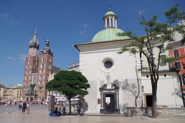 kościół świętego wojciecha w krakowie